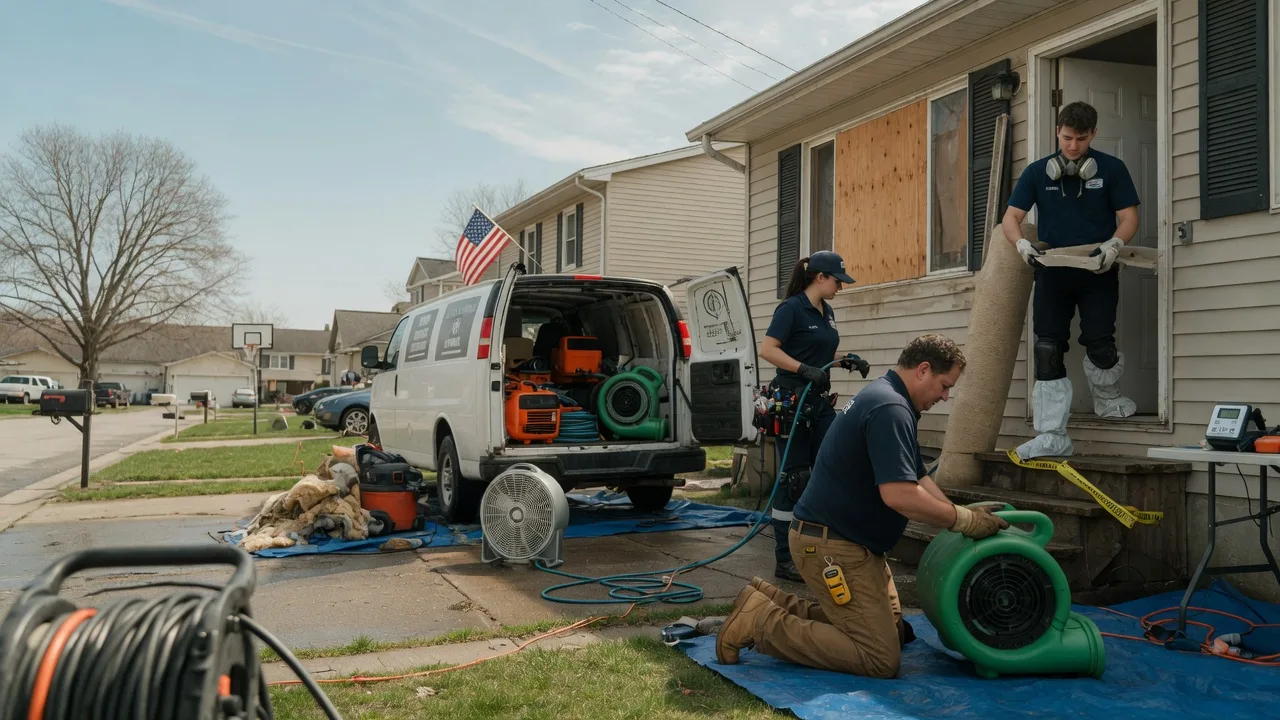 Water Damage Restoration in Fallon, MT near me